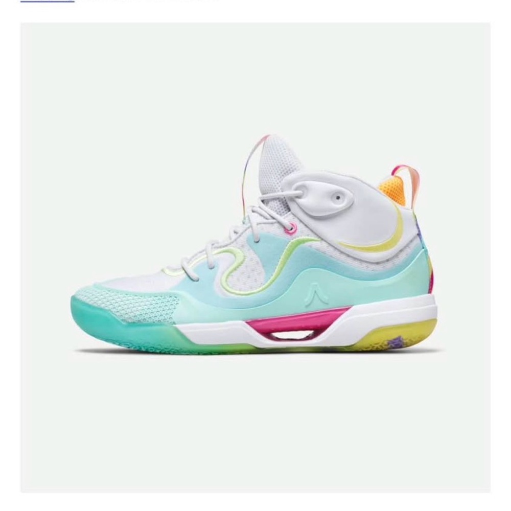 Colorful High-Top Sneakers